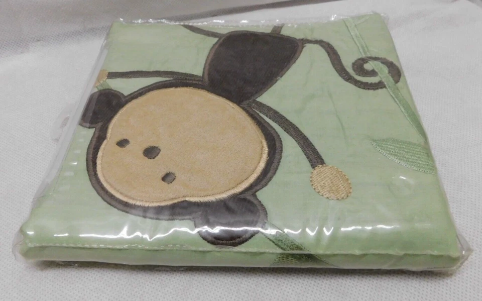 Carter's Monkey Window Valance Boy's 14 in x 60 in 100% Cotton - Image 2 of 4