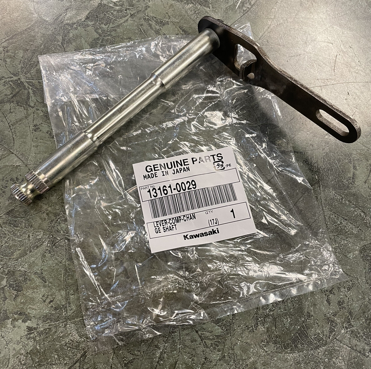 2005-2007 Kawasaki KX250 KX 250 Shift Shaft Assembly Genuine