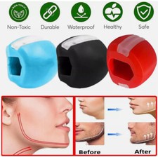 3PCS Jawline Exerciser Mouth Exercise Fitness Ball Neck Face Jaw Trainer Toning