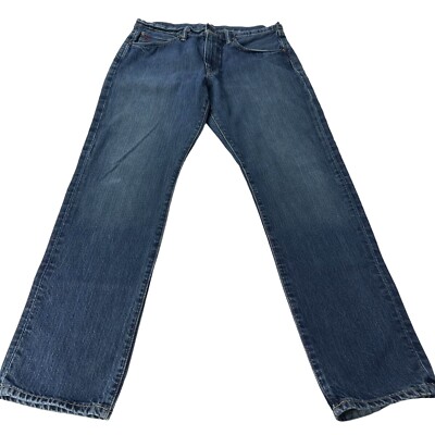 Polo Ralph Lauren Jeans Mens 33x30 381 Slim Straight Blue Denim