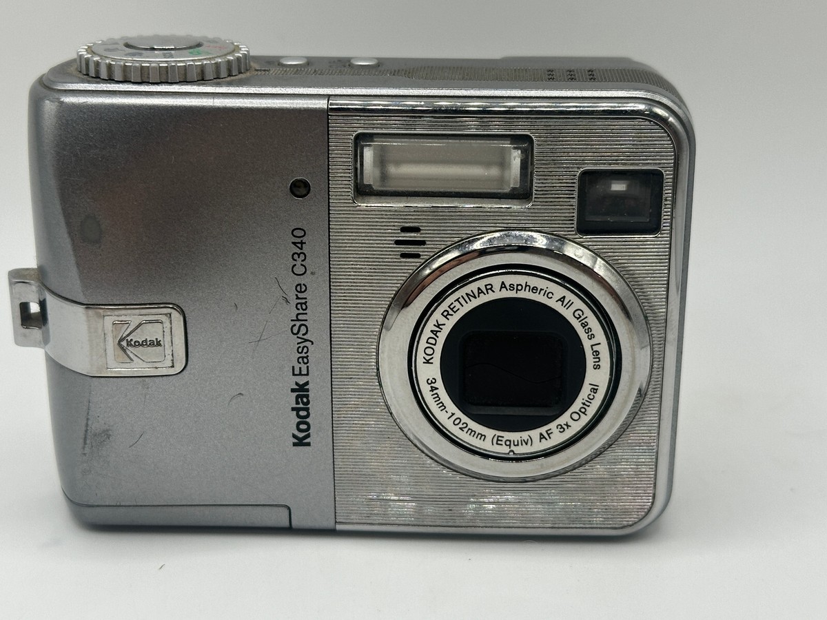 Kodak EasyShare C340 Digital Camera Silver-Non Working