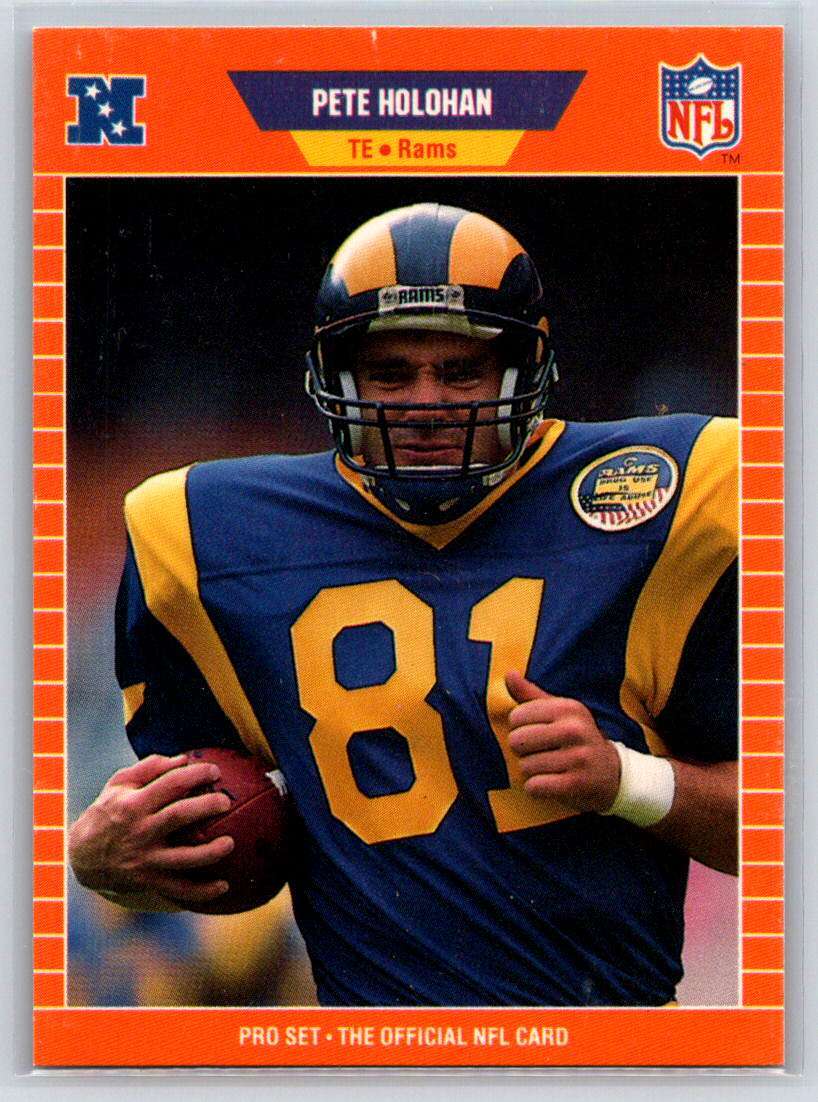 1989 Pro Set #202 Pete Holohan