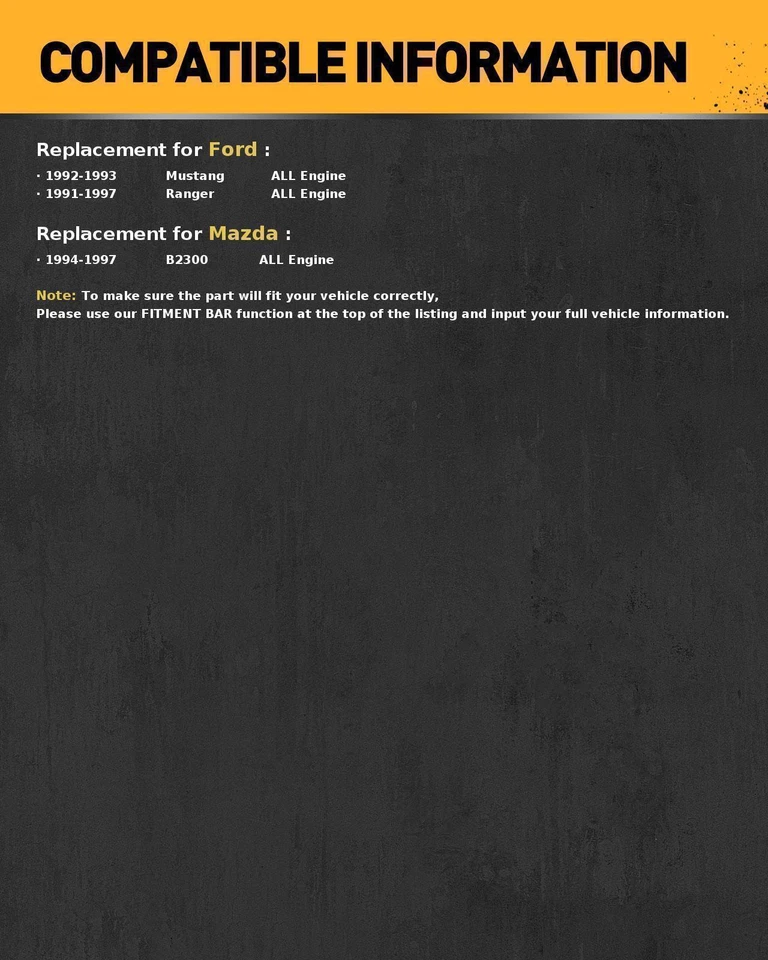 KAC Starter For 1991-1997 Ford Ranger 1994-1997 Mazda B2300 - Изображение 2 из 4