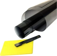 39inc x 20Feet Uncut Roll Window Tint Film %5 Super Black Car Home Office Glass