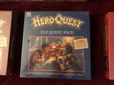 Hero Quest HeroQuest Elf Quest Games Workshop Complete Complete NEW