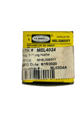 Hubbell HD Straight Blade Valise Plug NEMA 5-15P 15A 125V HBL 5965VY