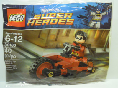 Lego Robin and Redbird Cycle polybag 30166 Super Heroes Minifigure