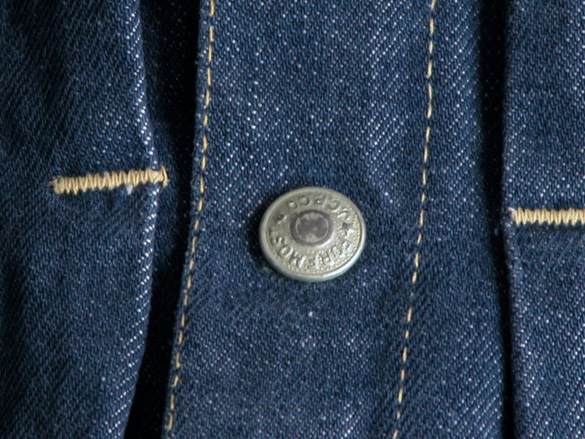 Vtg 1950s 60s Childs FOREMOST JC Penny Denim Trucker Jacket Vtg 1950s 60s Childs FOREMOST JC Penny Denim Trucker Jacket