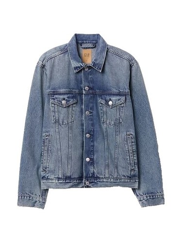 ジャケット・アウター YZY GAP Denim Jacket Yeezy Gap Engineered by Balenciaga Padded Denim Jacket Grey