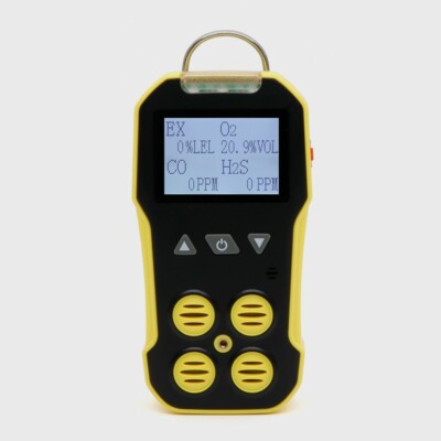 Multi Gas Detector Ex H2S CO O2 with Multiple Gas Alarm LCD Digital Display