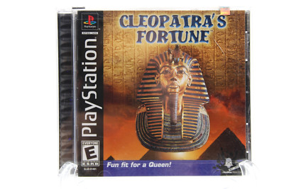 PS1 Cleopatra's Fortune (2001 Sony PlayStation PSX)  ***NEW***SEALED***