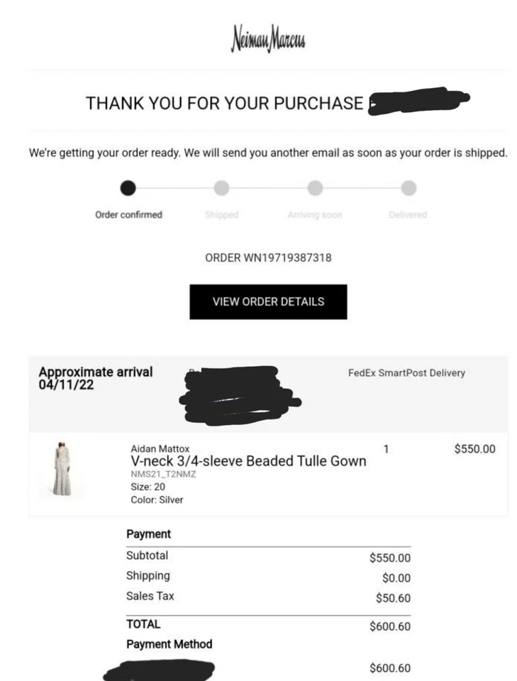 Vestido/vestido de diseñador formal talla 20 Foto 4 de 4