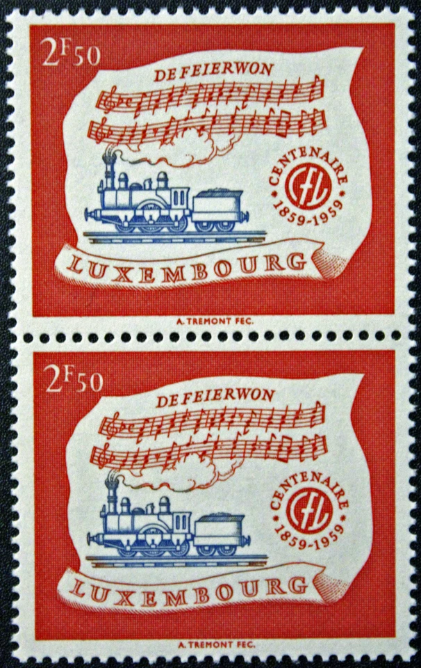 LUXEMBOURG timbres/Stamps Yvert et Tellier n°569 x2 (z) n** (cyn8) - Photo 1/1