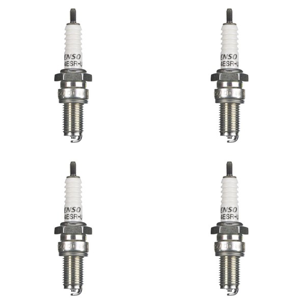 Denso ZüNdkerze X24ESR-U 4Er Set (FüR: Kawasaki Z 400 J KZ400J 82-83 )-image