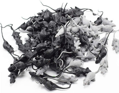 20 Pcs Mini Simulated Mouse Model Realistic Terror Small Fake Plastic Mouse Figu