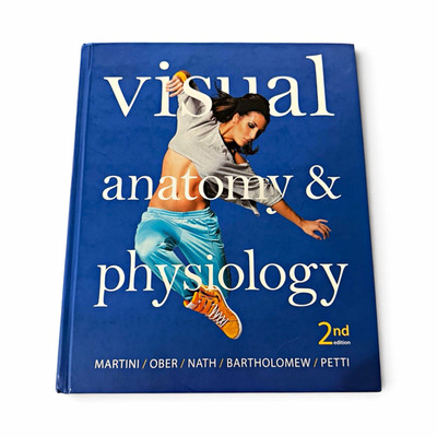 Pearson Visual Anatomy & Physiology 2nd Edition Hardcover Textbook, English