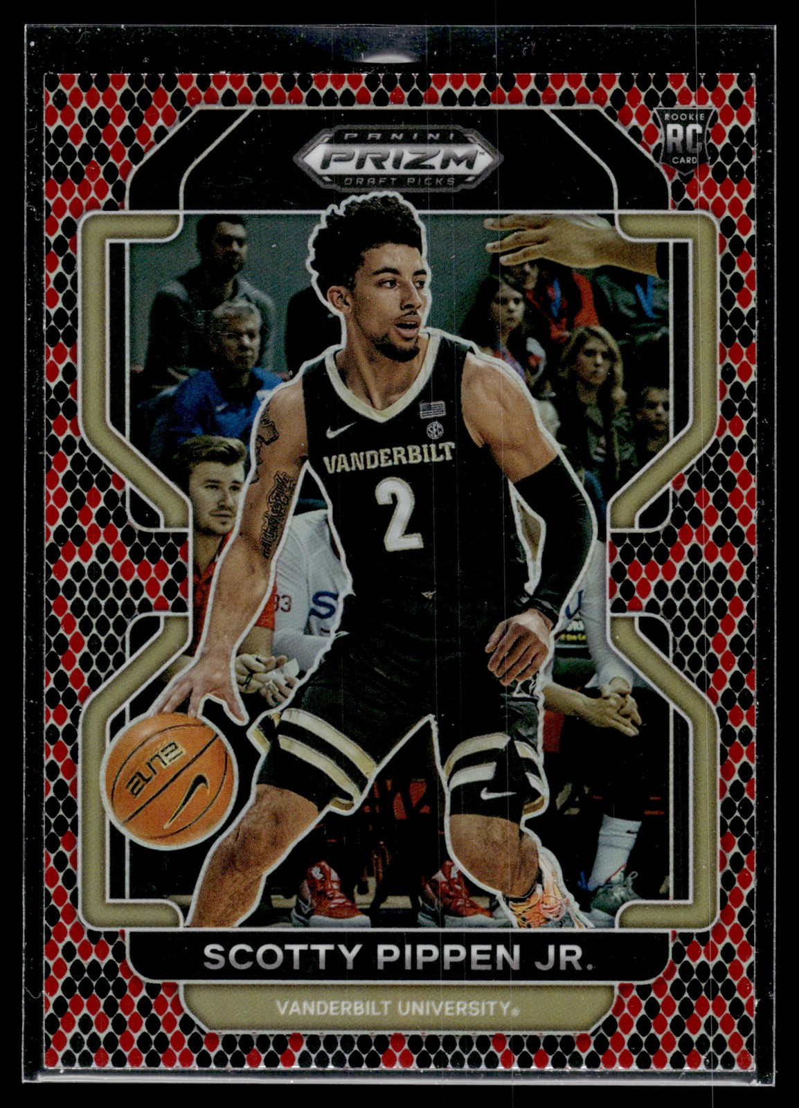 Scotty Pippen Jr. 2022 Panini Prizm Draft Picks Venom Snakeskin Prizm Card #99