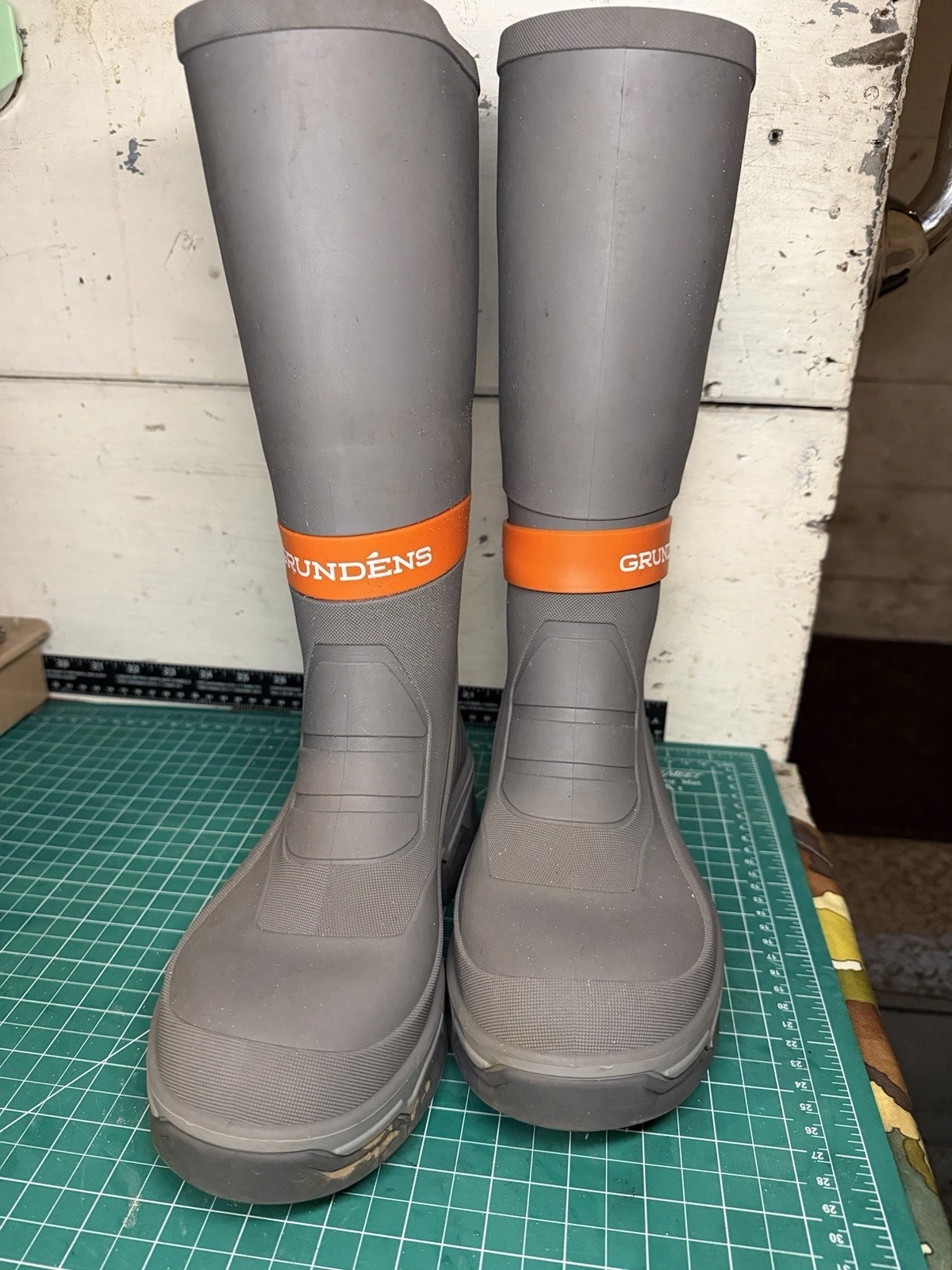 Grundens Deck Boss Fishing Boots Youth 6 USA