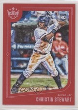 2019 Panini Diamond Kings Red Framed Christin Stewart #99 0w7