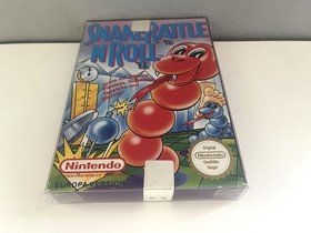 NES - Snake Rattle n Roll - in OVP mit Anleitung - PAL-B