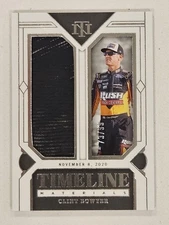 2024 National Treasures Clint Bowyer Timeline Materials 73/99 TM-CBR Patch