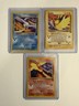 Pokémon TCG Moltres Zapdos Articuno Black Star Promos WOTC