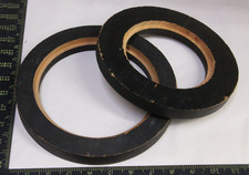 2 Goodspeed ~8" 8 3/4" Diam Roller Industrial Fundición Madera Molde Patrón DE COLECCIÓN