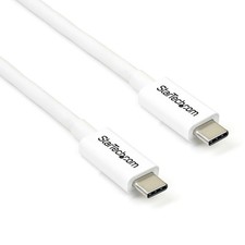 StarTech 2m 20Gbps Thunderbolt 3 Cable - White