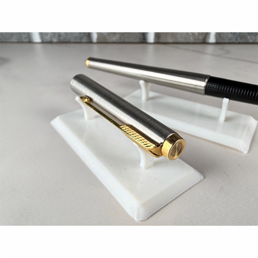 Parker 180 Fountain Pen – Stainless Steel Silver – 14K X/M Nib