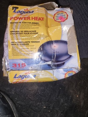Laguna Power Heat 315W Pond De-Icer - Heated Floating Heater for Koi Ponds