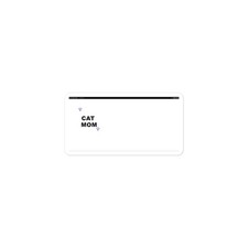 Cat Mom Funny Pet Lover Sticker