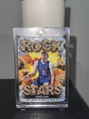 Cooper Flagg #RS-16 2025 Topps Chrome Rock Stars card