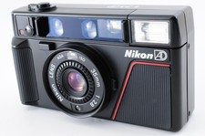   NEAR MINT  Nikon L35 AD ISO 400 Pikaichi Point  Shoot Film Camera From JAPAN