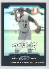 2004 Bowman Draft Chrome Refractor Dan Schwartzbauer #BDP49 0e3
