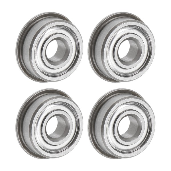 F605ZZ Geflanscht Kugel Lager 5X14X5Mm Chrom Stahl Flansch Lager 4StüCk-image