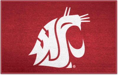 630 NCAA - Washington State Cougars Starter Mat Accent Rug - 19In. X 30In. | Spo