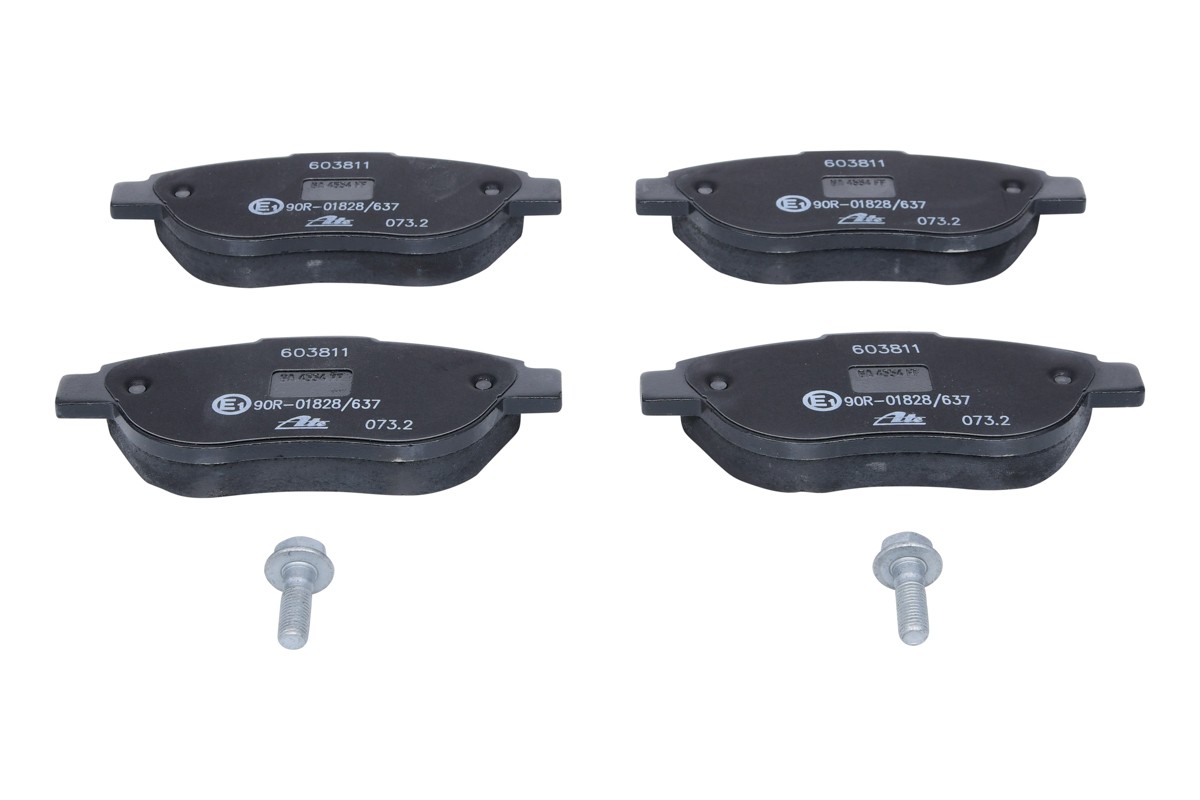 Fits ATE 13.0460-3811.2 HAM PADS. FIAT DOBLO 05-  ⭐UK Stock⭐
