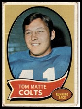 1970 Topps #142 Tom Matte