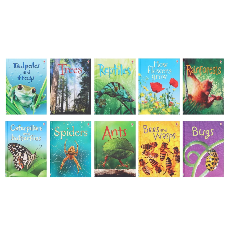 Usborne Beginners Nature 10 Books Box Set Collection - Ages 4-7 - Hardback - Image 3 of 4