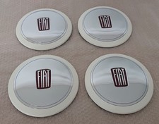 4 x Fiat 500 Vintage 57 Retro Radkappen Radnabendeckel Felgendeckel 53210135