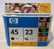 HP Inkjet Combo-Pack 45 Black  23 Tri-color C8790BN Expired NOS Brand New