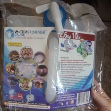 WaterStorageCube bez BPA Składany pojemnik na wodę z czopem, woda kempingowa