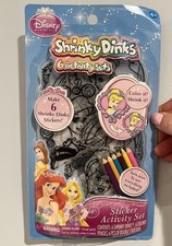 2012 Disney Princesses Shrinky Dinks Sticker Activity Set NEW Sealed Toy