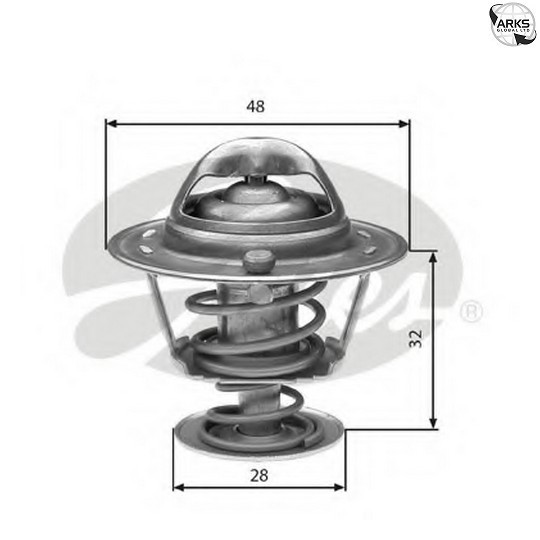 GATES THERMOSTAT - TH32576G1