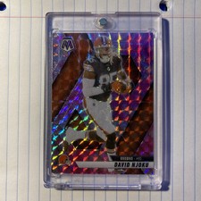 2025 Panini Mosaic - David Njoku #133 Camo Pink Mosaic Prizm