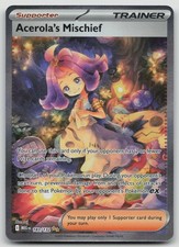 ME01: Mega Evolution #183/132 Acerola's Mischief NM on eBay