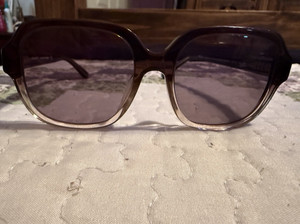 Coach HC8335U Women Oversized Square Brown Gradient Sunglasses UV400 53-18-140