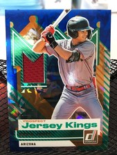 DREW JONES 2025 PANINI DONRUSS PROSPECT JERSEY KINGS PATCH PJK-DJ ARIZONA