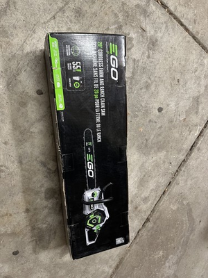 #ad #ad EGO CS2005 POWER 56 volt 20 in Battery 6 Ah Chainsaw Battery amp; Charger Included $459.00