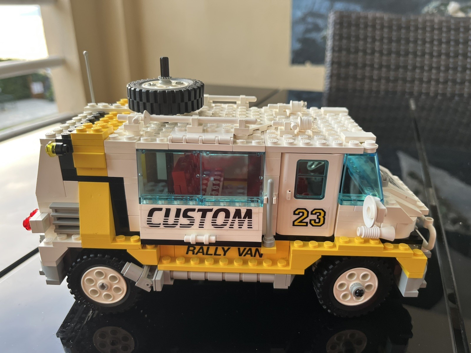 Lego Model Team 5550 Custom Rally Van
